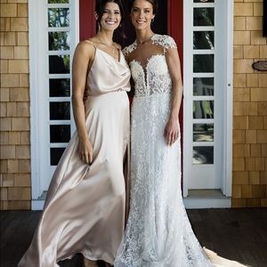 Fame & Partners Champagne Dress